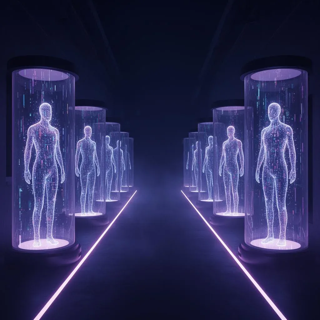 Futuristischer Marktplatz für KI-Agenten – Agentalent.ai von monday.com