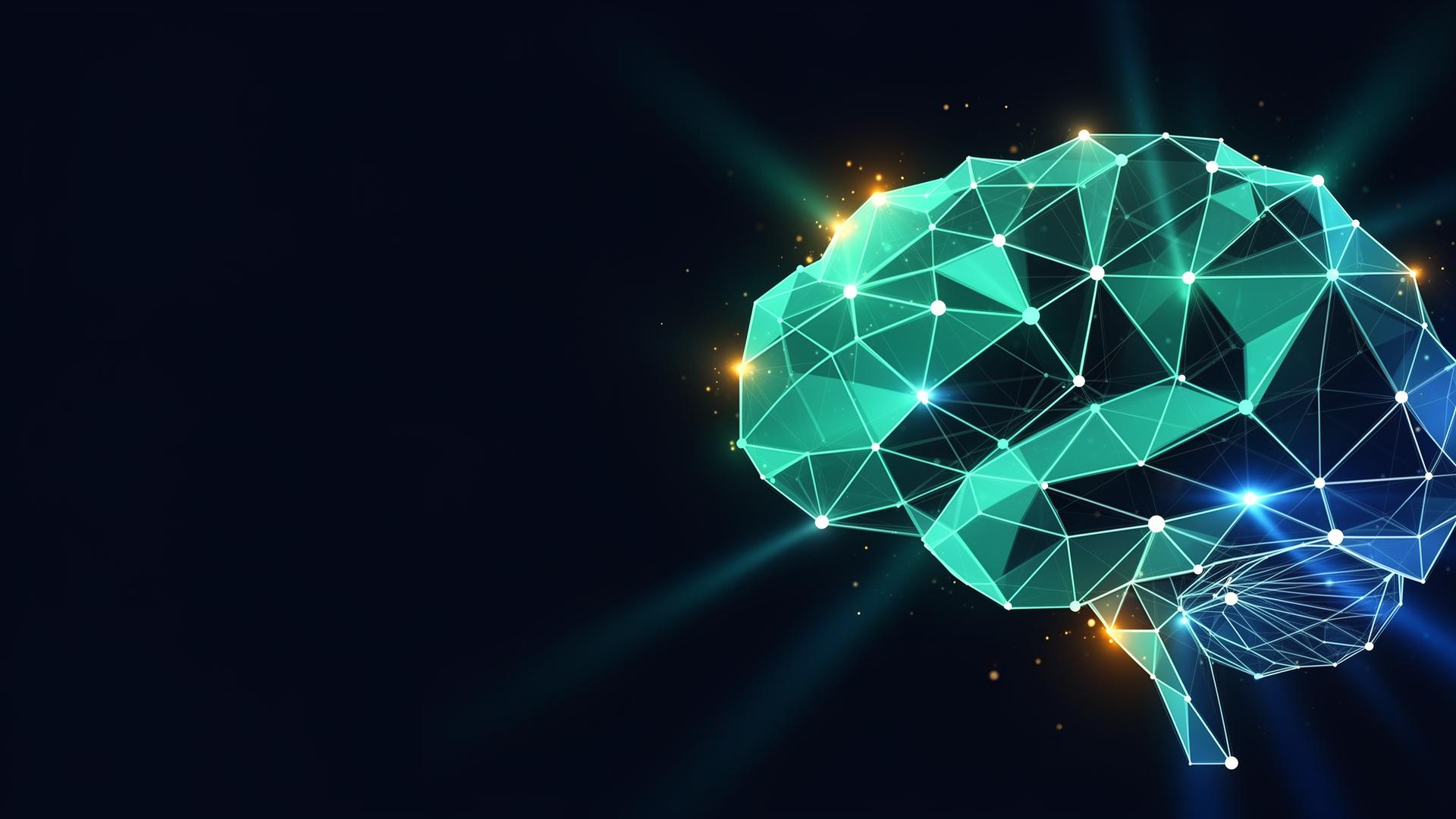 AI neural network visualization