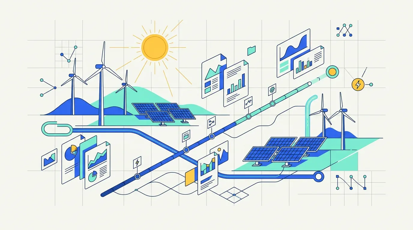 Projektmanagement in der Energiewende: Wind, Solar & digitale Workflows