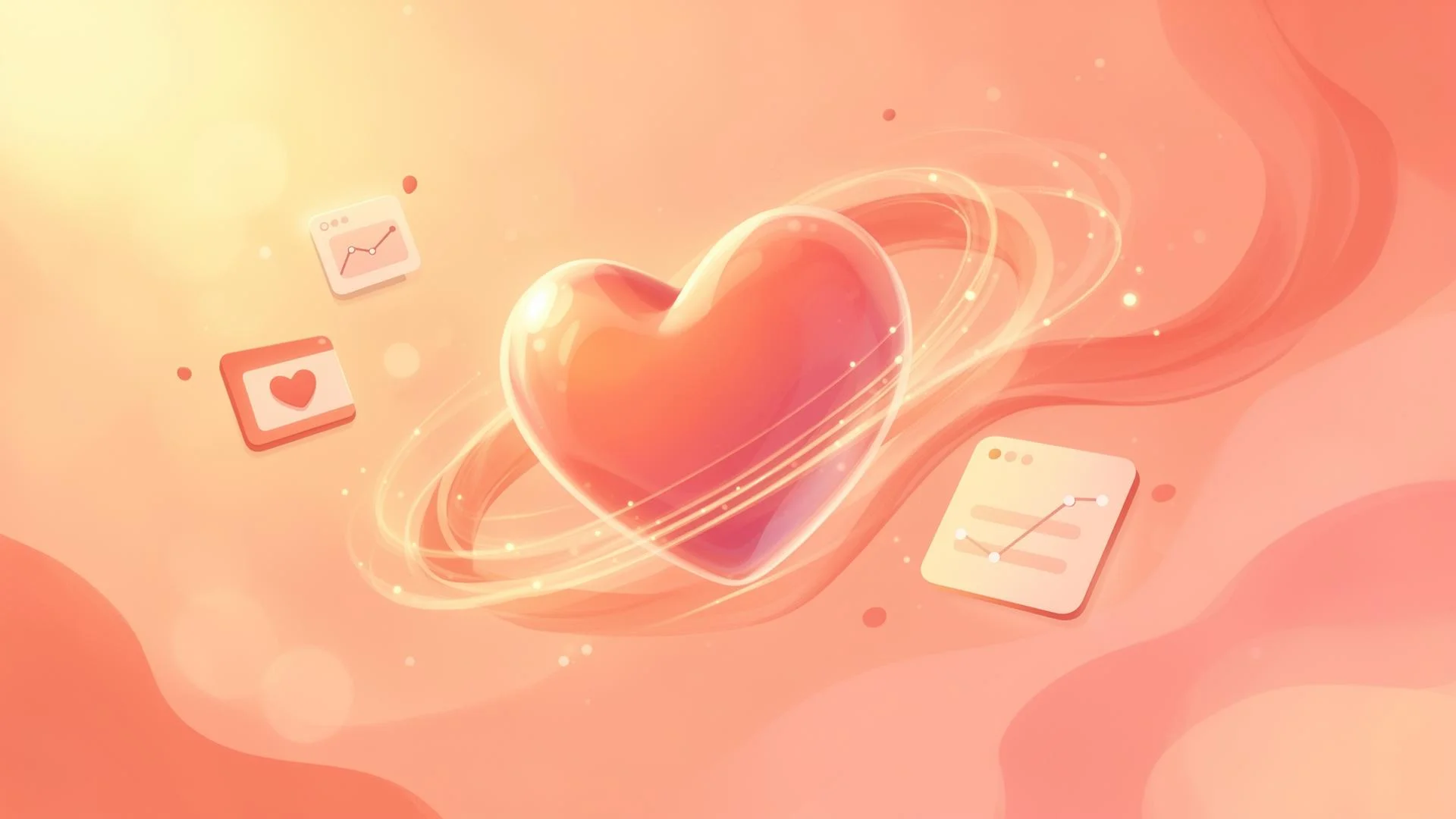 Framer Motion in Lovable – abstrakte Visualisierung von Easing-Kurven, Stagger-Sequenzen und Bewegungsspuren