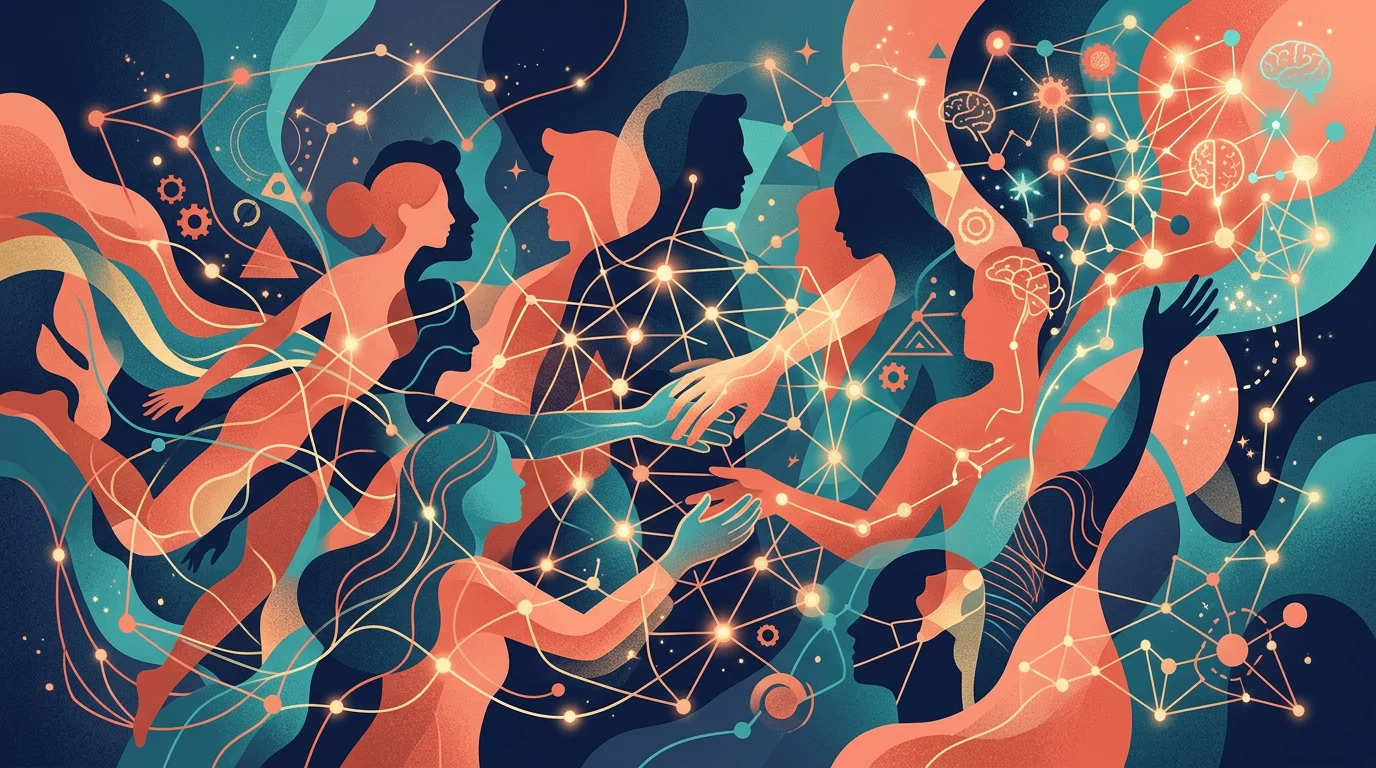 Human and AI working together – symbolizing AI First means People First