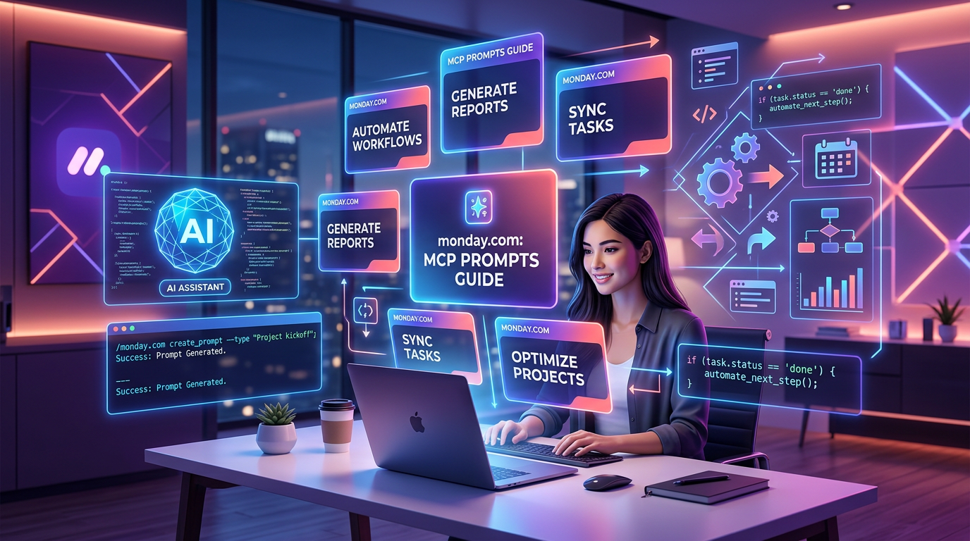 monday.com MCP Prompts – natürliche Sprache steuert Work Management