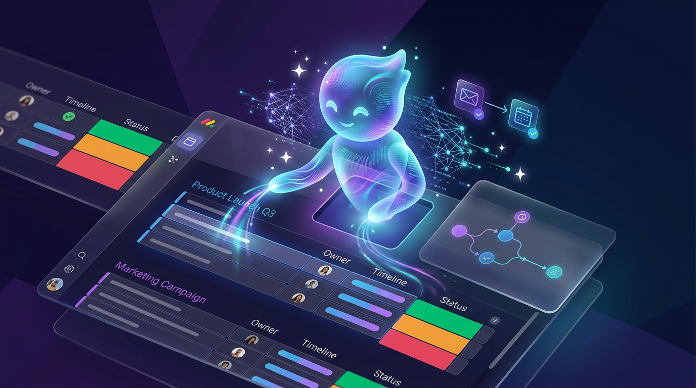 monday.com Sidekick 3.0 AI-Assistent – Cross-Plattform-Steuerung