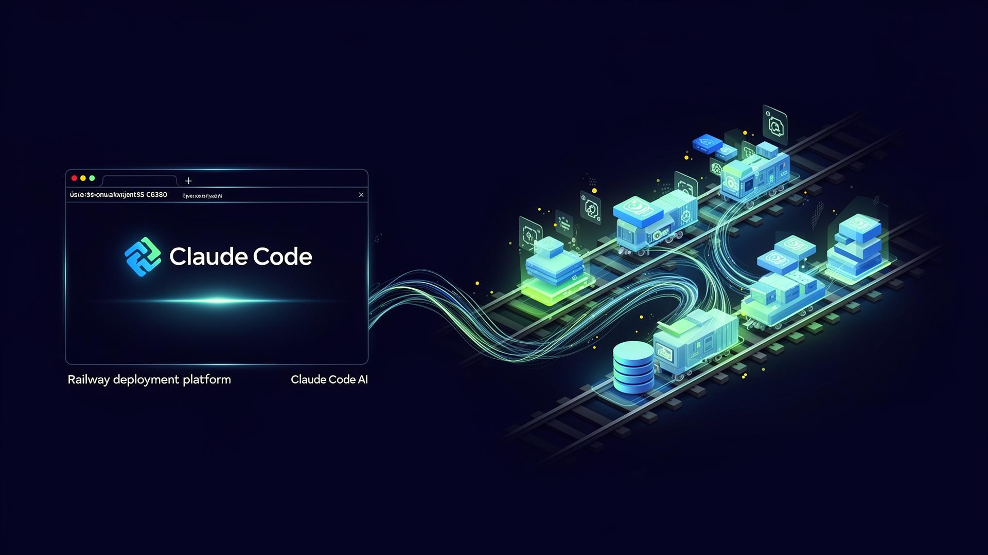 Railway-Plattform verbunden mit Claude Code – Deployment per Agent Skill